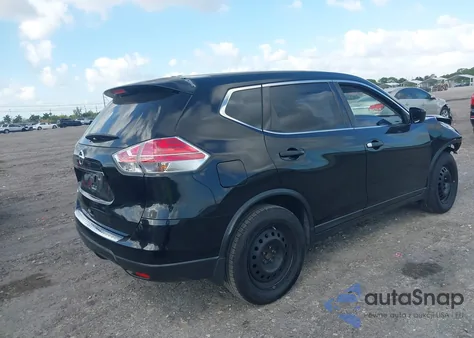 2016 Nissan Rogue S из США, поврежденный, VIN KNMAT2MT8GP612329